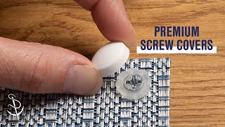 How to Install Premium Screw Covers