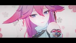 genshin impact || dark horse (yae miko)