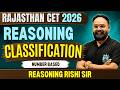 Rajasthan CET 2026 Reasoning | Classification (Number Based) Questions | Concept by Rishi Sir