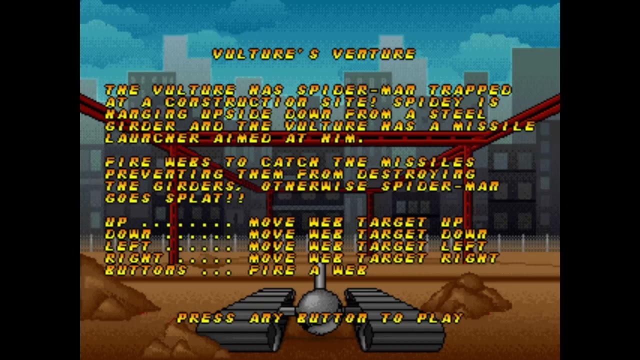 Spider-Man - JAKKS Pacific Plug & Play OST -  Vulture's Venture