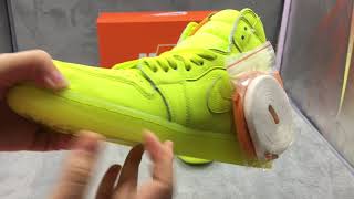 First Look unboxing:Air Jordan 1 Gatorade