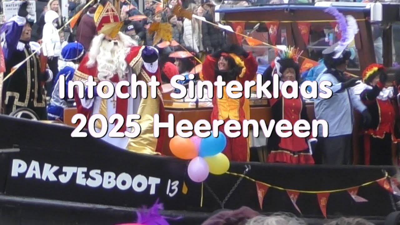 2025 Intocht Sinterklaas Heerenveen