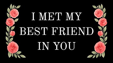 You