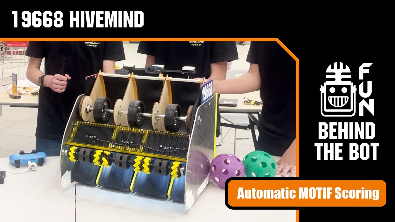Decoder Bot Instrument 19668 HiveMind | Behind the Bot | FTC DECODE Robot - YouTube