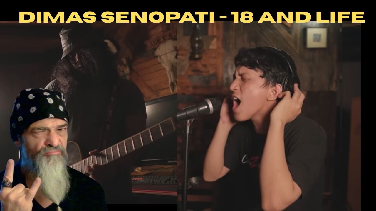 DIMAS SENOPATI - 18 AND LIFE - THIS GUY! HOLY SMOKES! METAL MUSICIAN REACTION