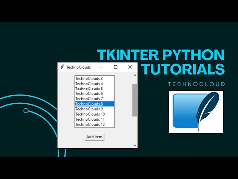 Scrollbar in tkinter | Python tkinter tutorials in Urdu