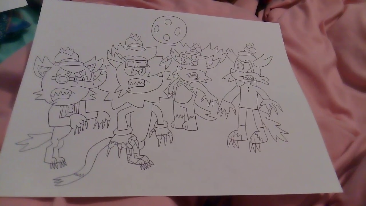 The banana splits have become werewolves - YouTube