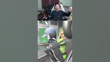 Kicked in the nuts #lethalcompany #nutcracker #twitch #gaming #funny #kickedinthejunk