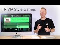 Creating a trivia style multiple choice game with triviamakercom