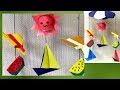 夏のつるし飾り・折り紙~折り方解説付き