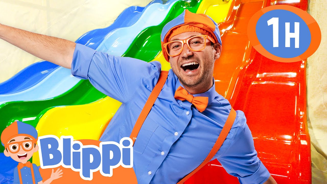 Blippi's Day of Colorful Silly Play 🌈 | BEST OF BLIPPI TOYS | Educational Videos for Kids