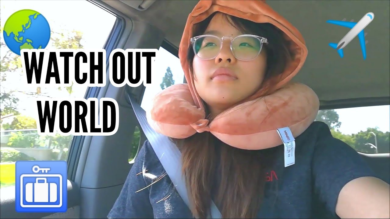 me going on a plane back to japan to continue university - YouTube