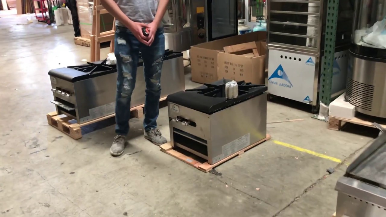 one hole STOCK POT RANGE BURNER STOVE CHINESE WOK RANGE propane LP natural gas  RESTAURANT EQUIPMENT