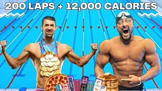 I Tried Michael Phelps Olympic Prep Training Diet For A Day 12000 Calories