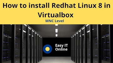 How to install redhat linux 8 in virtualbox | easy it online