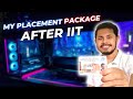 My placement package ctc stocks inhand salary after iit  ctc vs base salary