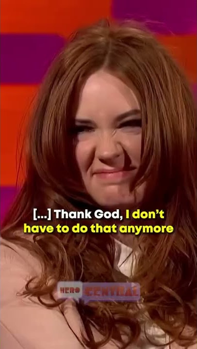 Karen Gillan On Modeling