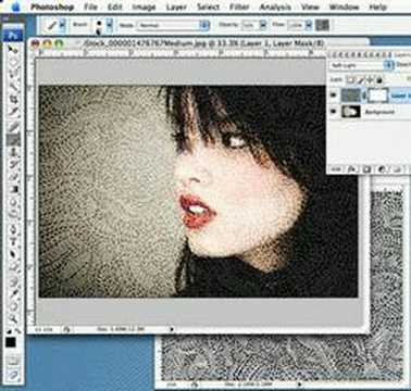 Photoshop Tutorial-Blending Modes-Black & White Patterns