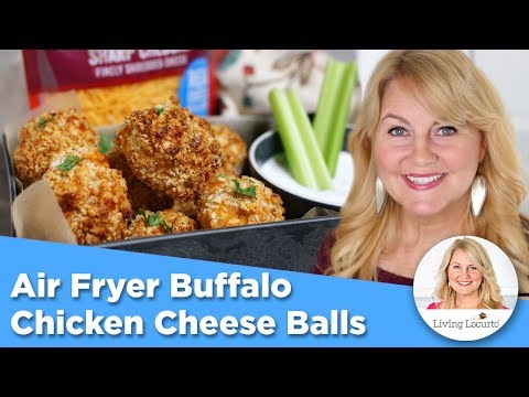 Air Fryer Buffalo Chicken Cheese Balls Recipe