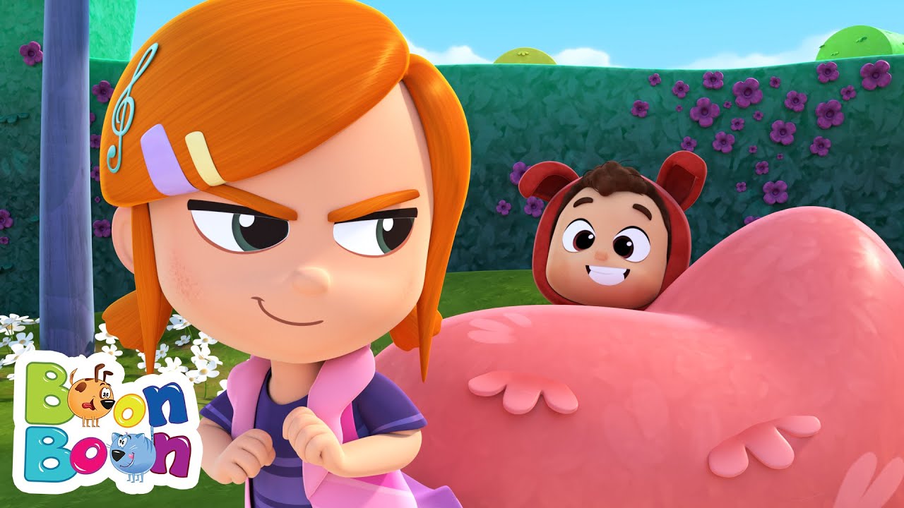 Cucu Bau cu Lea și Pop - Cântece distractive pentru copii | Desene Animate BoonBoon