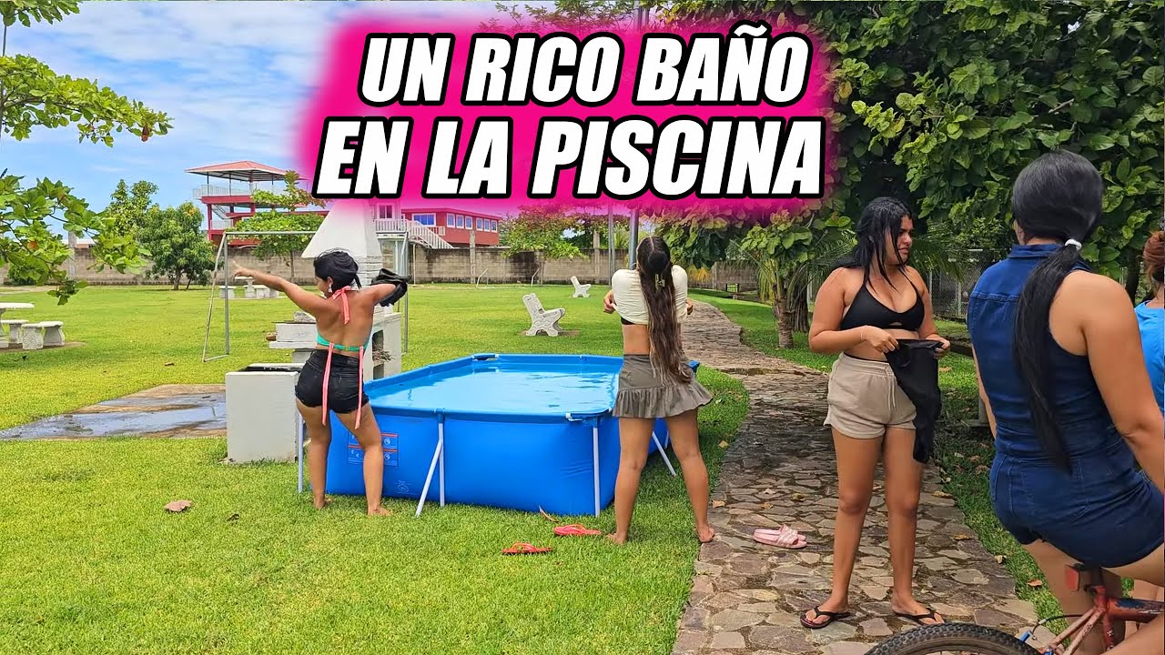 Llego la hora de usar los trajes de baño.