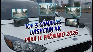 TOP 3 Cámaras de seguridad 4K Seguridad Extrema para tu coche 2025