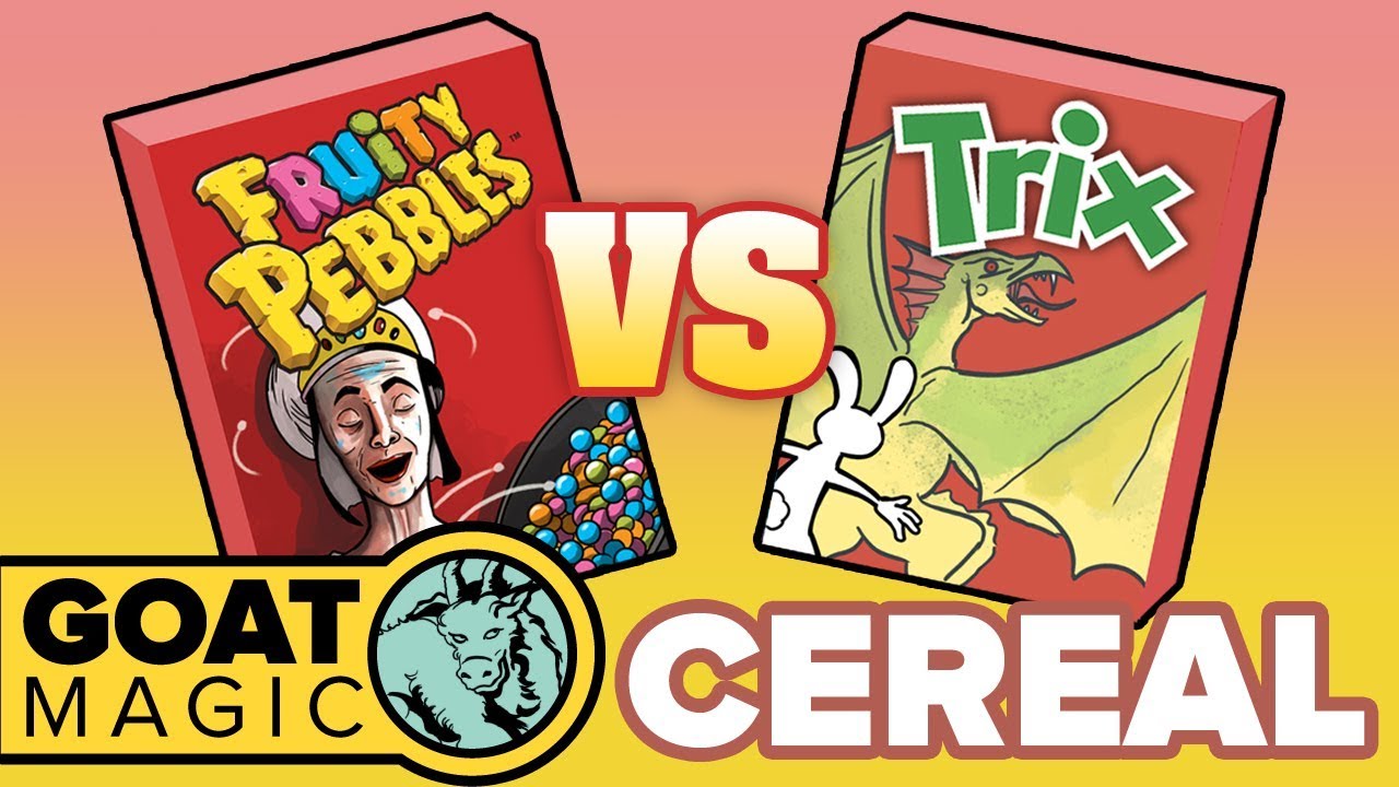 GOAT Magic Breakfast Cereal (Trix vs. Fruity Pebbles) YouTube