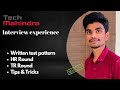 Tech mahindra interview experience insights and tips from a candidate  freshers interview