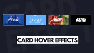 Card Hover Effect Using Html CSS | Vishweb Design Tutorial