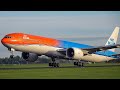 Planespotting Amsterdam | HEAVIES ONLY: KLM Orange Pride 777, Xiamen Air 787, KLM 747, A340 & more