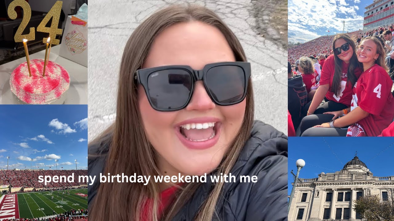 Проведи мой 24-й день рождения со мной | видеоблог выходного дня