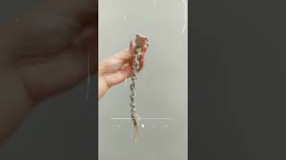 I made this macrame pacifier strap for my kid in 5 minutes #youtubeshorts #shortsvideo #shortvideo