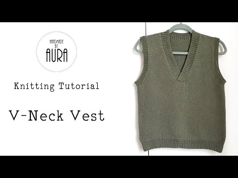 Video: How To Knit A Men's Vest