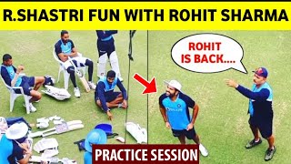 Team India Net Practice At Melbourne | Ravi shastri Fun With Rohit sharma | Ind Vs Aus 2021 |