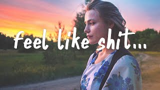 Video thumbnail of "Tate McRae - feel like shit (Lyrics)"