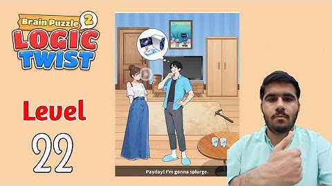 Brain Puzzle 2 Logic twist level 22 walkthrough solution 