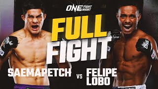 INCREDIBLE COMEBACK 💪 The Muay Thai WAR Between Felipe Lobo & Saemapetch