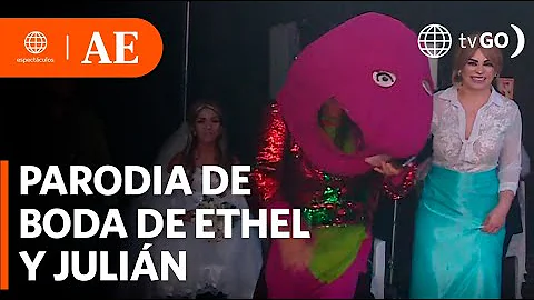 “El Reventonazo” alista divertida parodia de boda de Ethel Pozo | América Espectáculos (HOY)