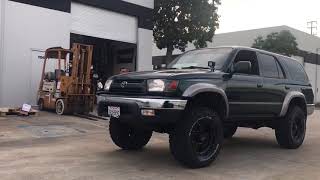 Went up to the max on bilstein 5100's this toyota 4runner. cleared
33's great and made a big difference. need work done? give us call at
626-442-3150. w...