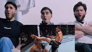 BSB: Reaction Makhachev head kick K.O Alexander volkanovski | ufc294