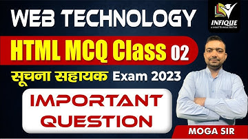 Web tech-Html MCQ Class | Suchna Sahayak Exam | Class-2 | Important Questions| By Dharmveer Moga Sir