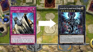 WHY SOLEMN JUDGEMENT IS A CLUTCH CARD IN YU GI OH MASTER DUEL!