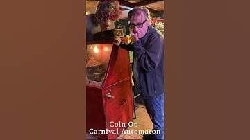 Lot 490 As Seen on AMERICAN PICKERS CLOWN MUSEUM EPISODE Coin Op Carnival Automaton