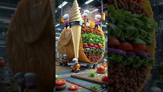 Giant Crunchy Shell Taco From Taco Bell