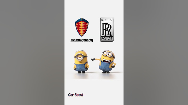 Koenigsegg Gemera vs Rolls-Royce Phantom | King of Speed vs King of Luxury!  Minions Style #car