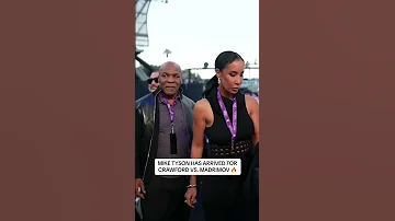 Mike Tyson Has Arrived For CrawfordMadrimov 