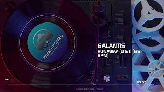 Galantis - Runaway (U & I) [135 BPM MUSIC UP SPEED]