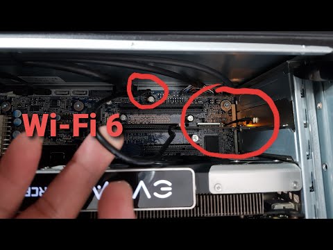 Gn card Wi-Fi 6 tch hp Bluetooth 5.0 cho my tnh bn, my workstation