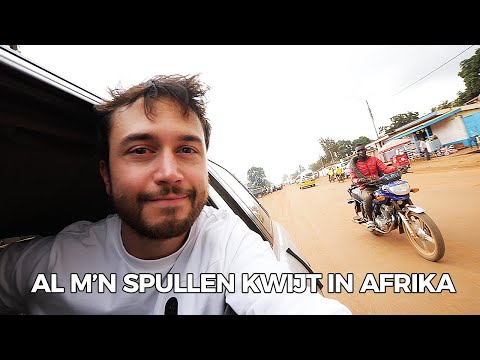 PASPOORT & KOFFER KWIJT midden in AFRIKA (Centraal Afrikaanse Republiek)