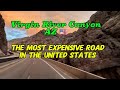 [Happy trucker ] Virgin River Canyon in AZ. I-15. 북미에서 가장 비싼 도로. [마음의 지도 속  별자리 . 황지우 ]